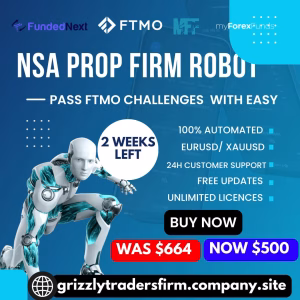 NSA Prop Firm Robot MT4 No DLL + SetFiles