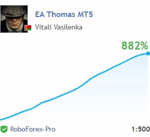 EA Thomas MT5 Signal Myfxbook