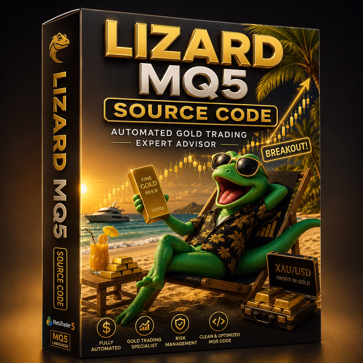 Lizard v1.85 MQ5 Source Code Unlimited + SetFiles