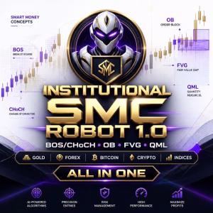 Institutional SMC Robot MT5 Unlimited + SetFiles